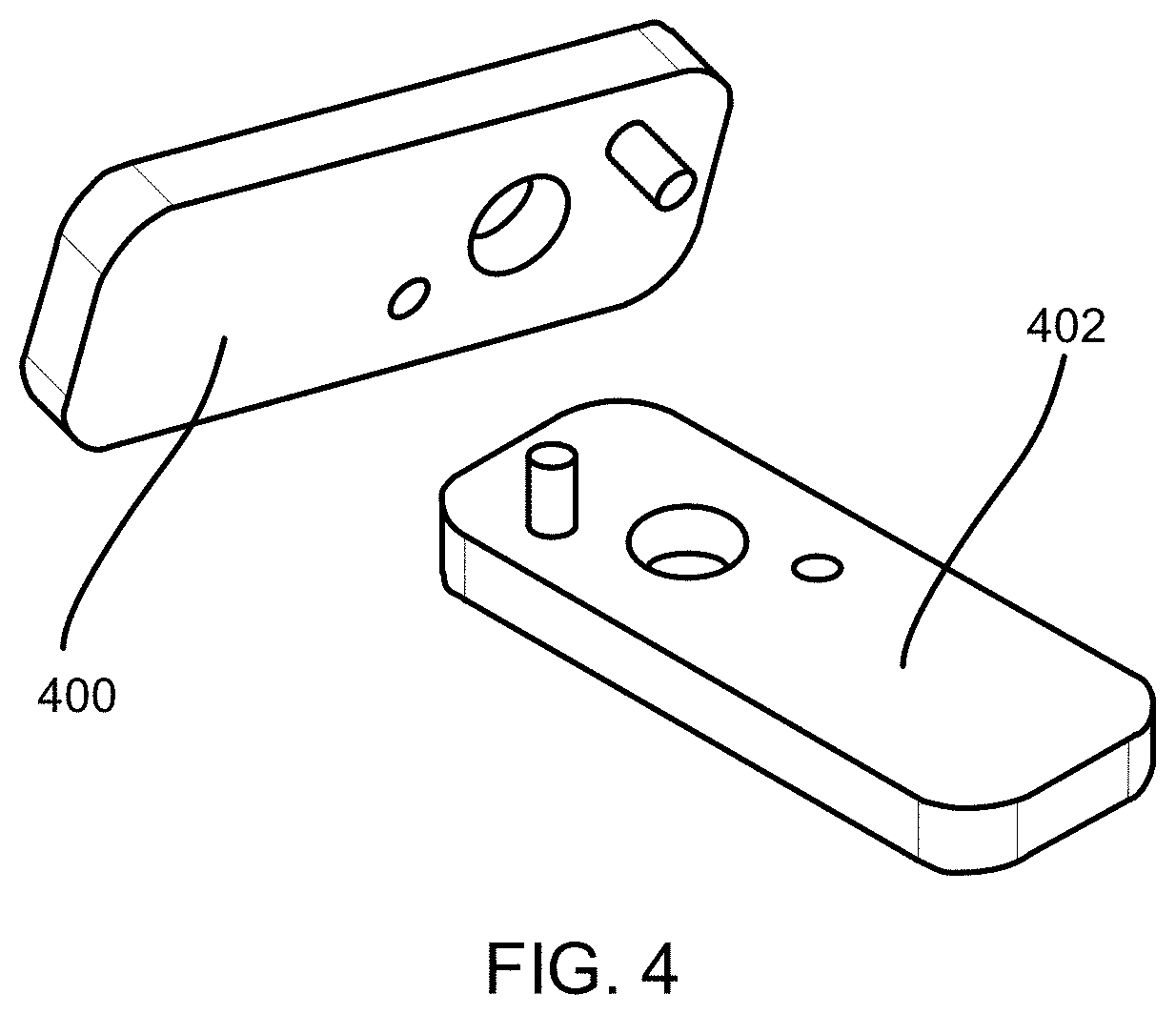 Electrical busbar with alignment features