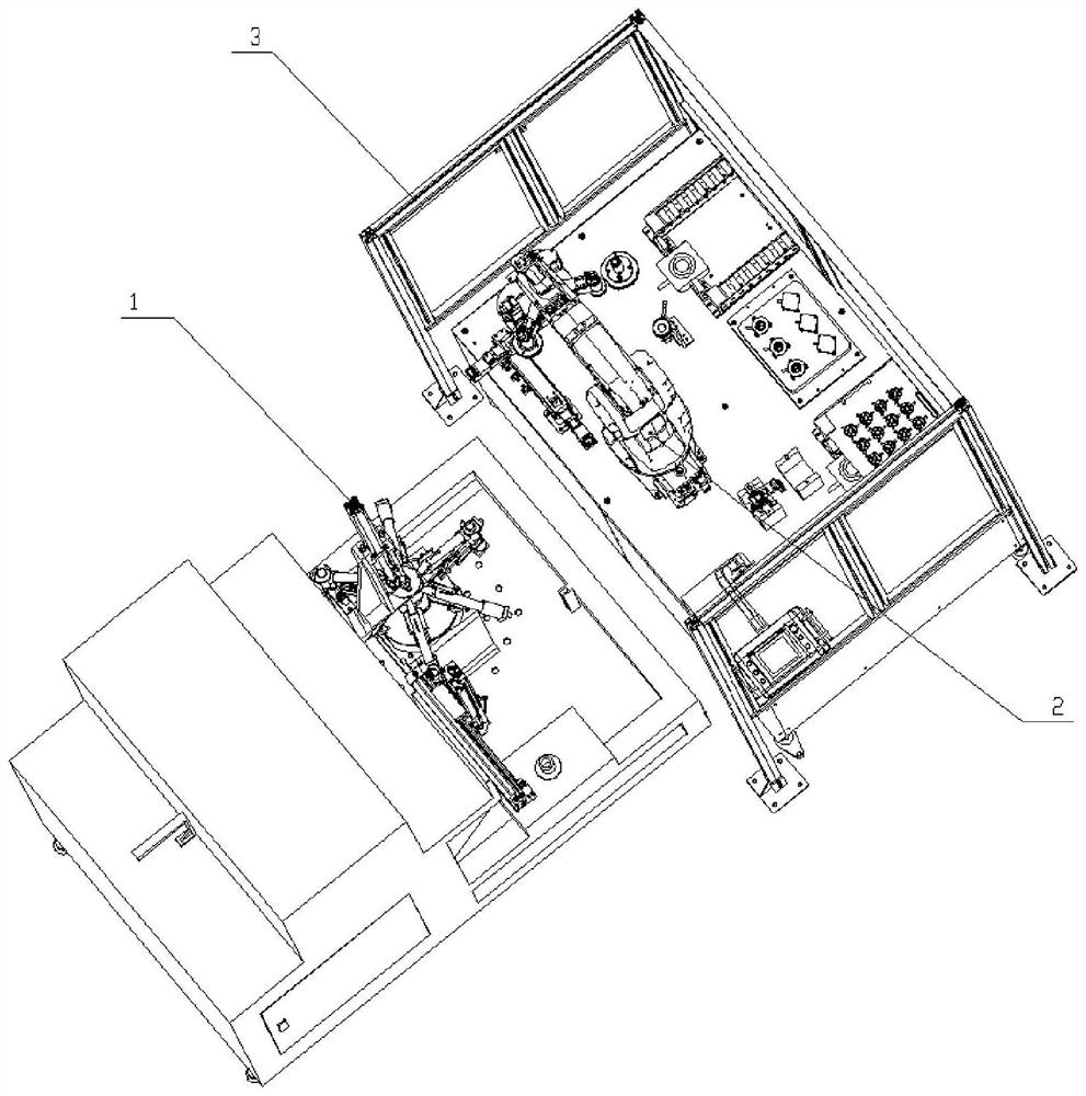 test-device-for-automatically-and-synchronously-collecting-and-clamping