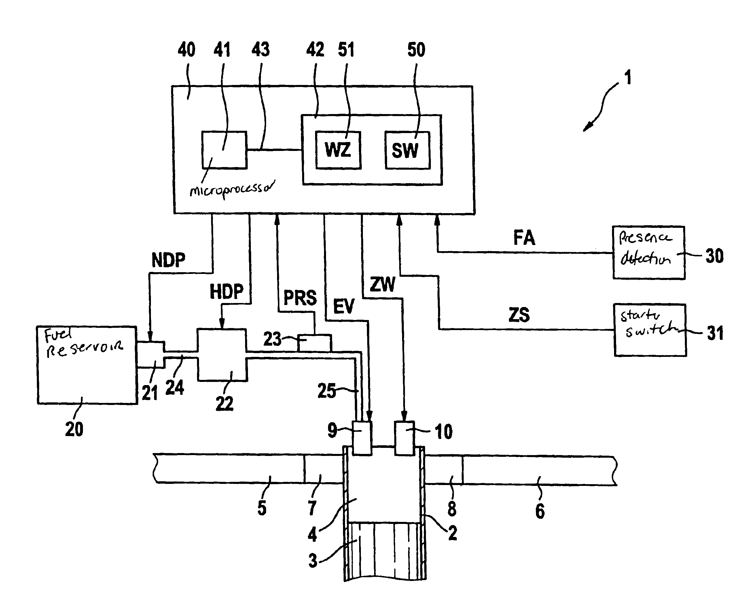Method for starting an internal combustion engine, particularly an internal combustion engine having direct fuel injection