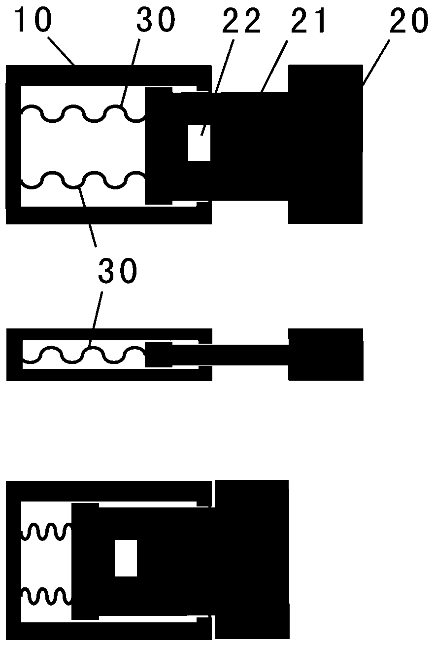 Annular thermodetector automatic tightening and wearing detection device