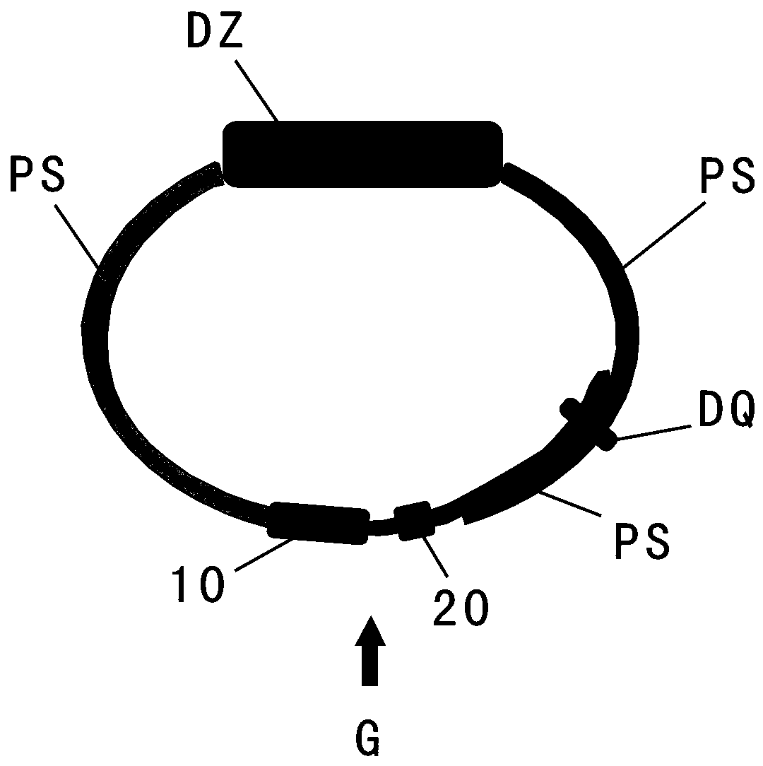 Annular thermodetector automatic tightening and wearing detection device