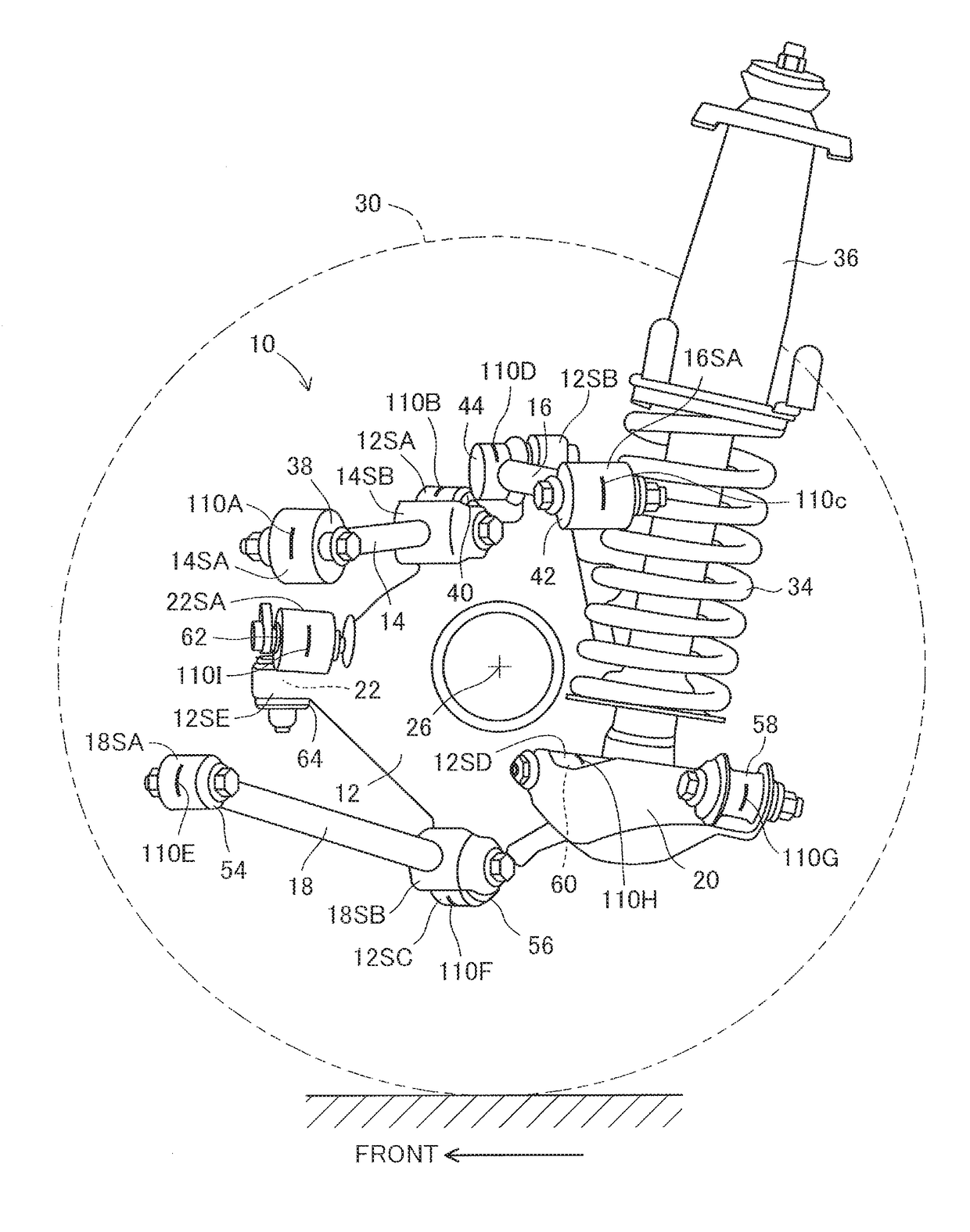 Vehicular suspension