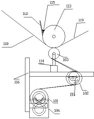 Simple parallel spreading and laminating device and technology for wide ultrathin membrane