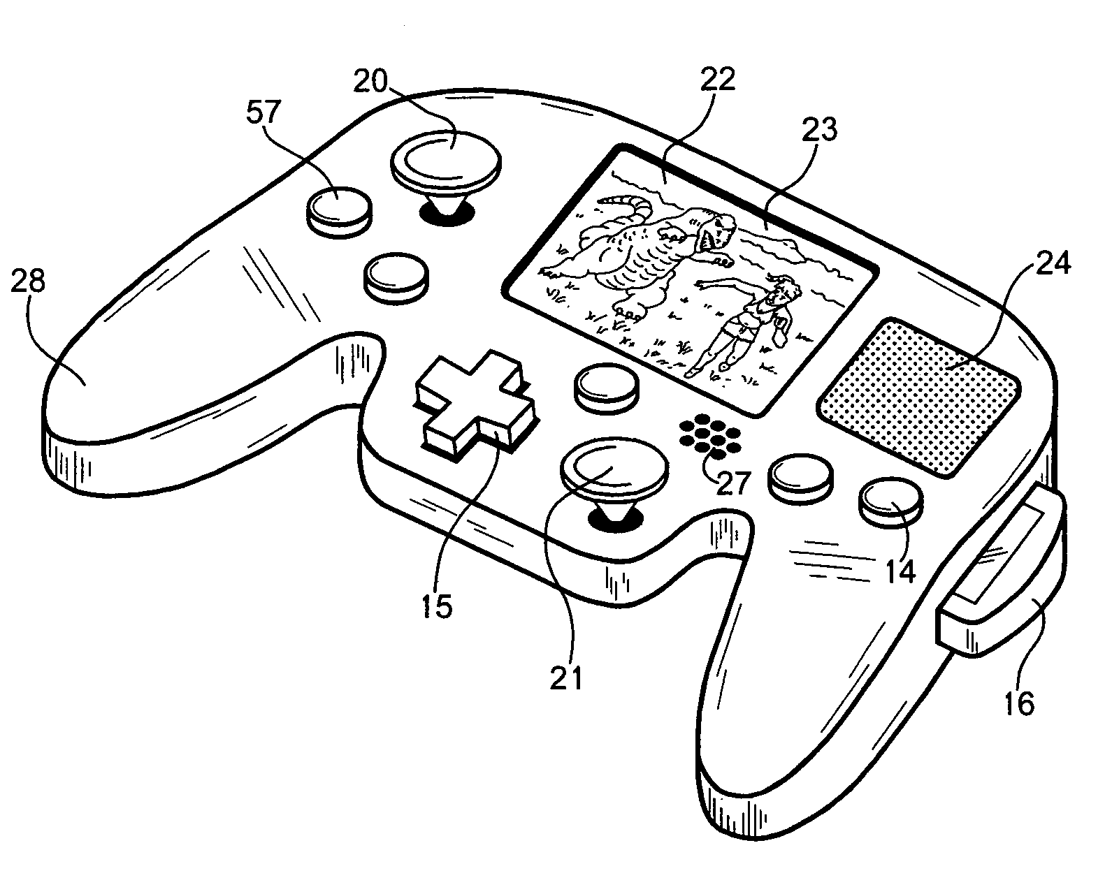 Linked portable and video game systems