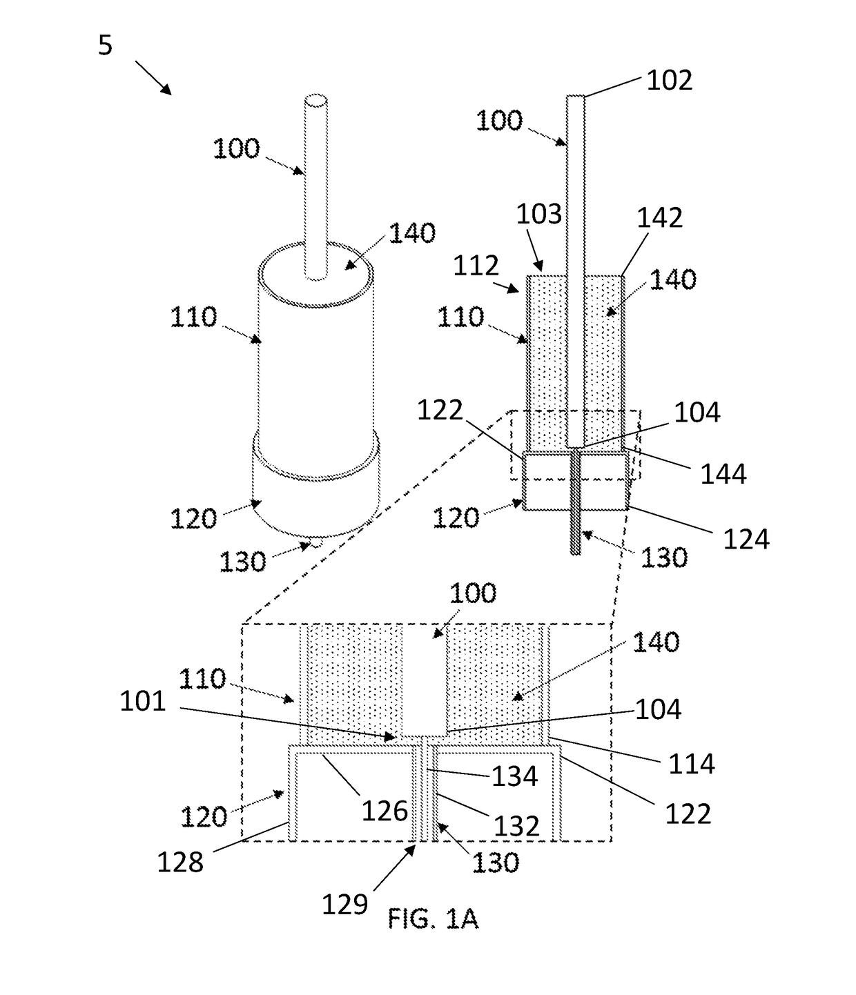 Sleeve monopole antenna with spatially variable dielectric loading
