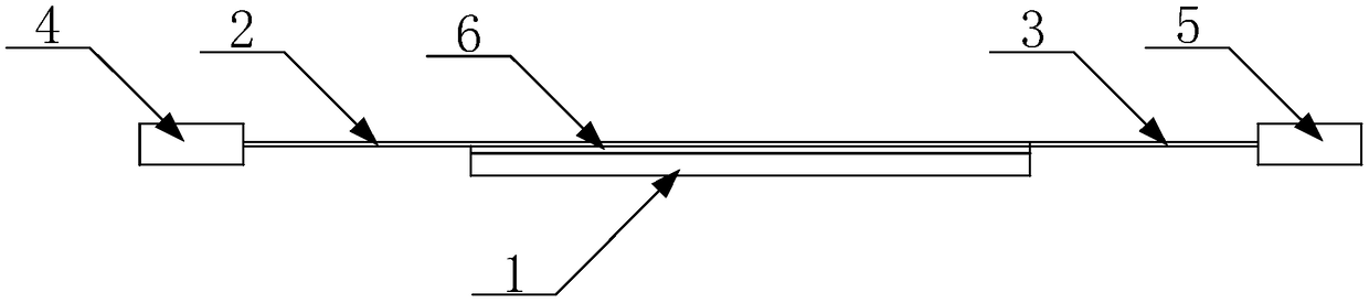 Optical fiber light emitting structure and laser dotting processing method