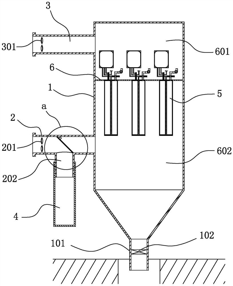 An industrial air purification equipment