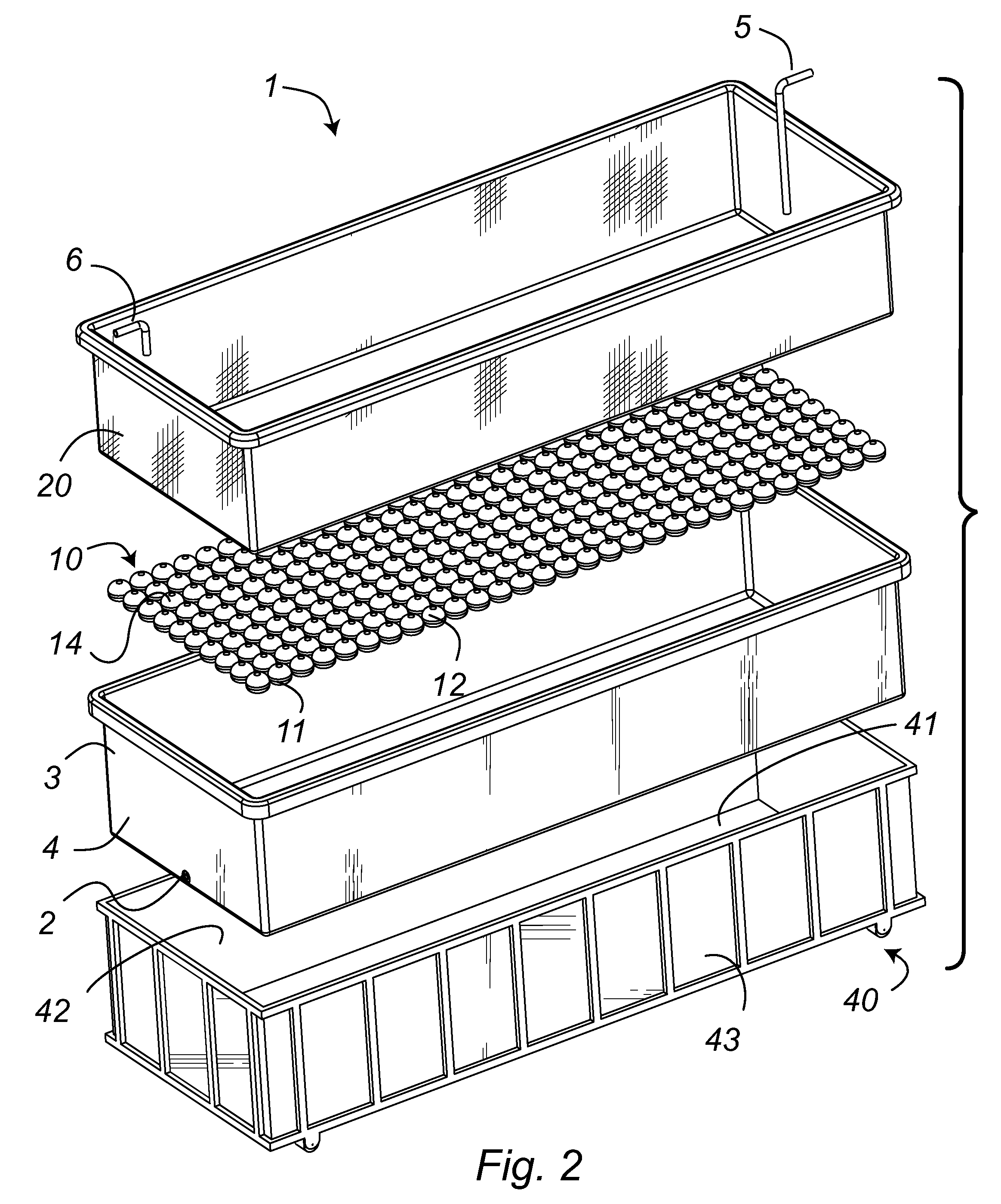 Portable settling and dewatering tank