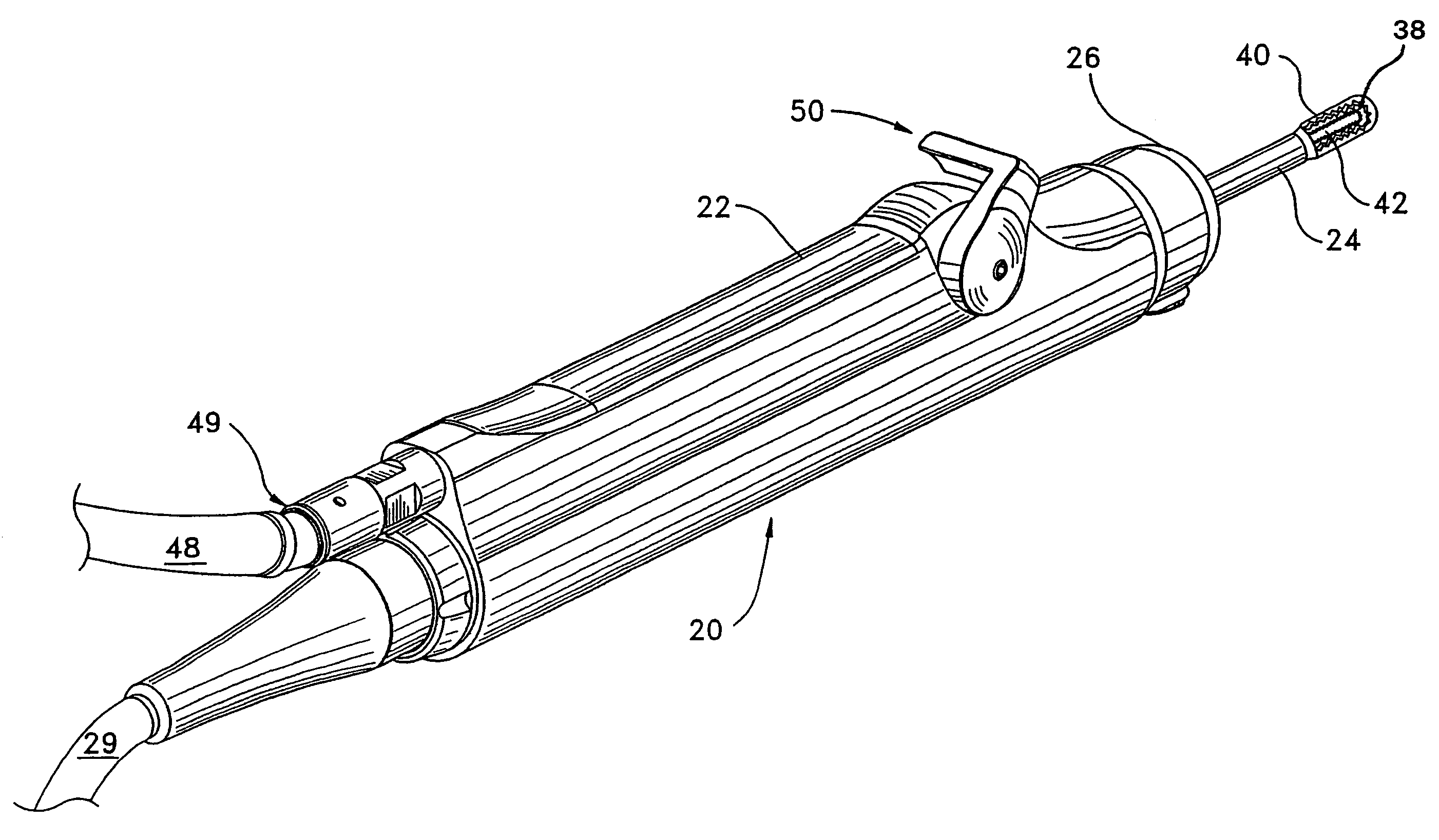 Powered surgical handpiece with precision suction control