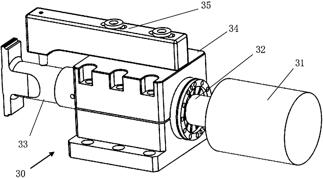 An ultrasonic welding device