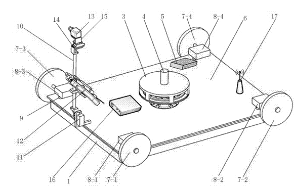 Reconfigurable wall climbing robot and collaborative obstacle-detouring method thereof