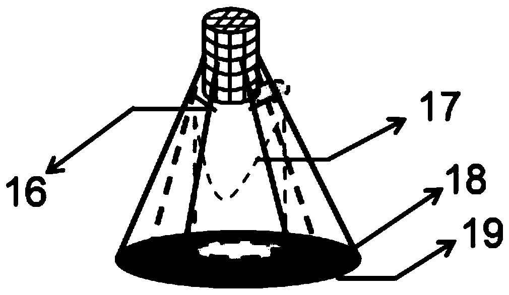 Experimental device and application method for in situ study of seawater microplastic niche