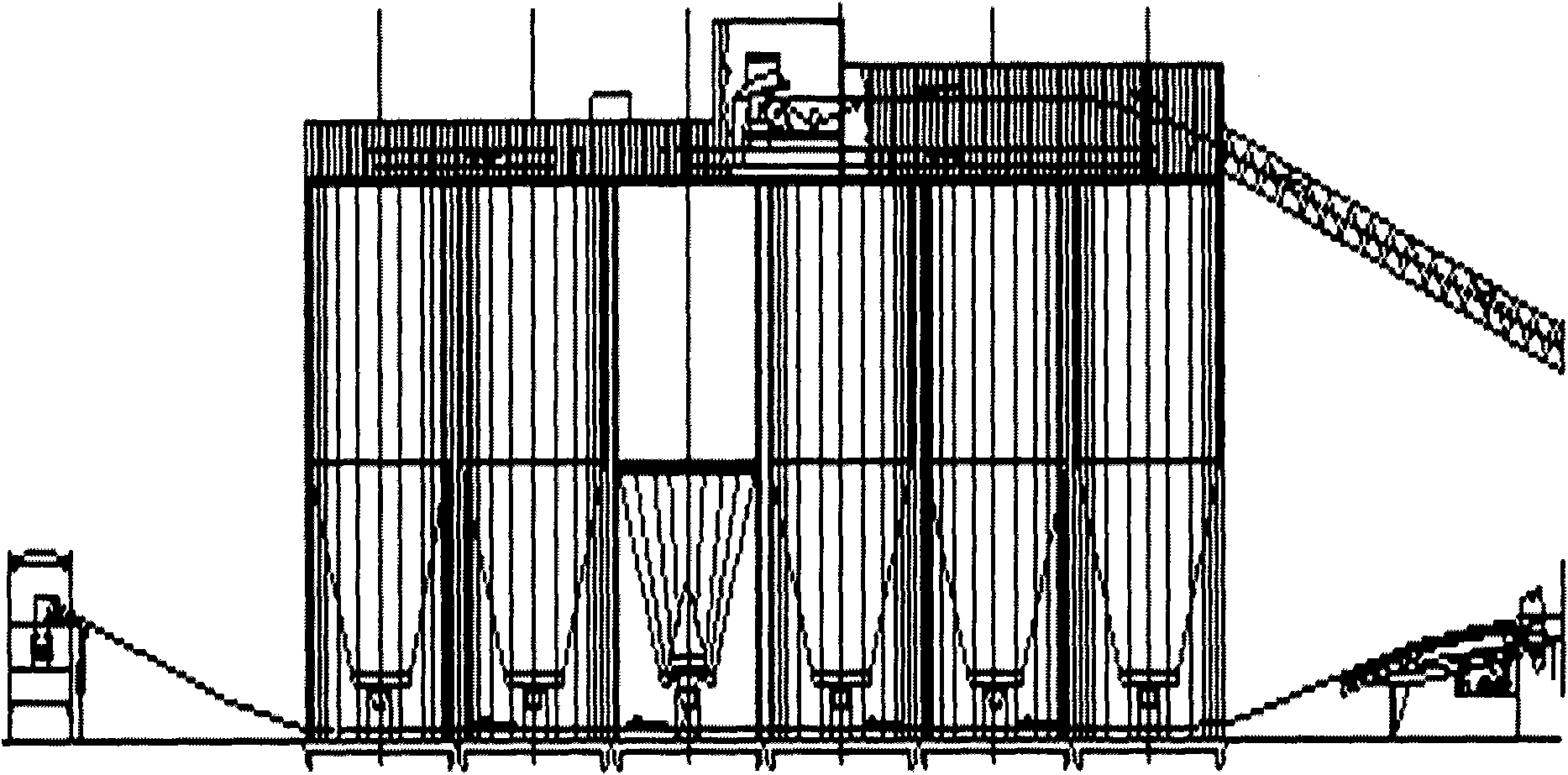 Coal distributing system and coal feeder used in same