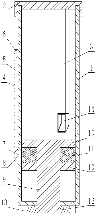 Excrement detection device and excrement detection method