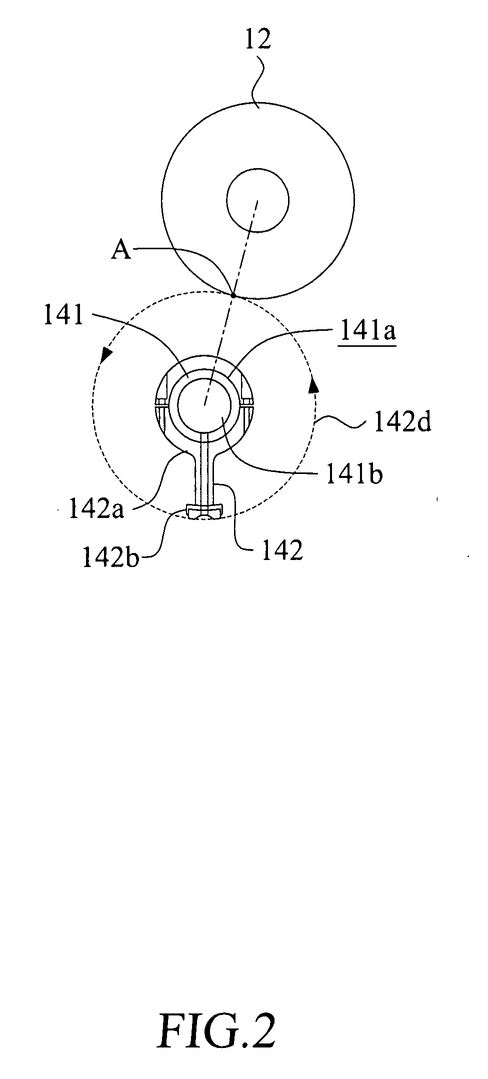 Web separator with reverse rotation mechanism for tissue paper winding machine