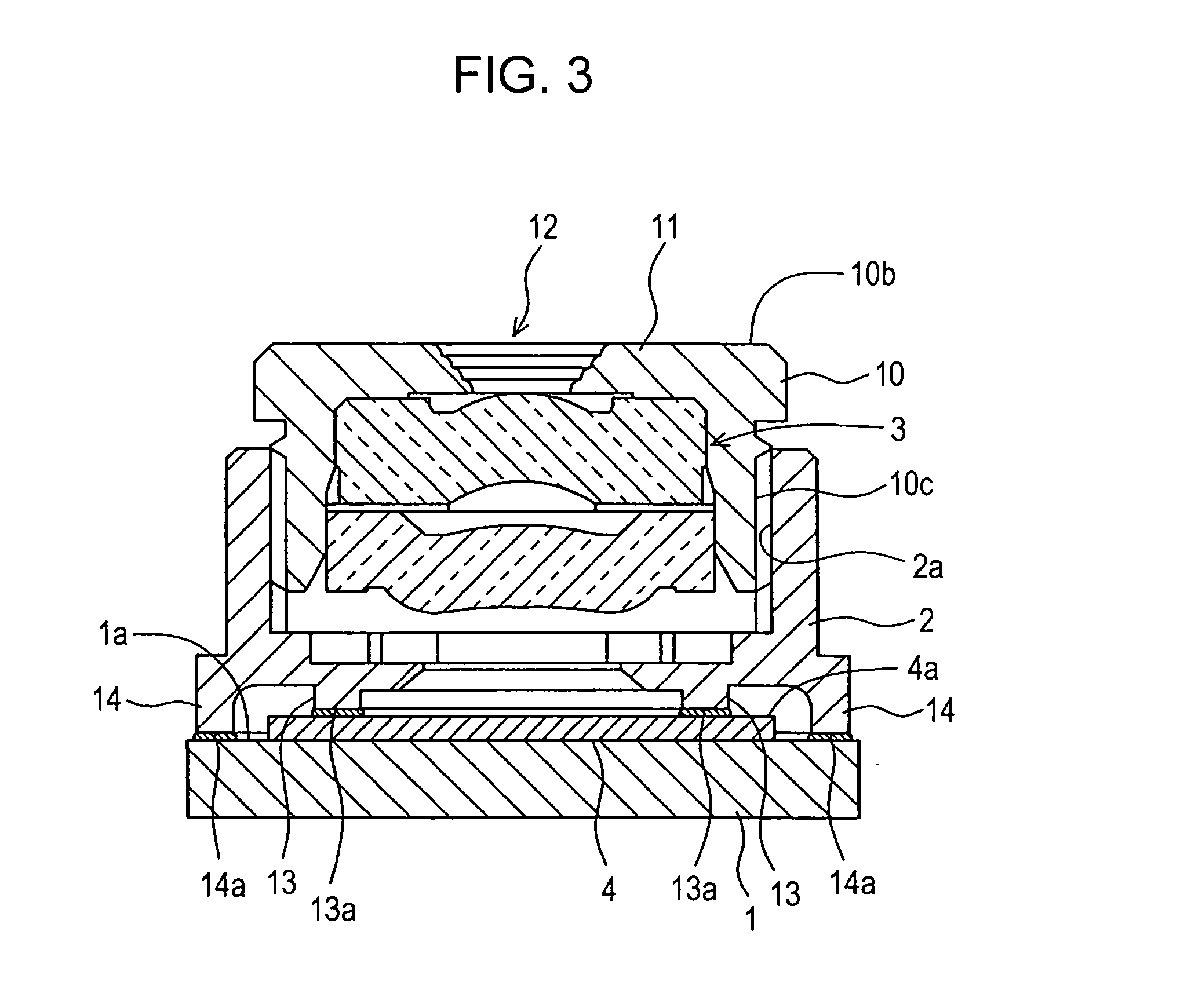 Camera module whose lens and image sensor can be easily positioned relative to each other