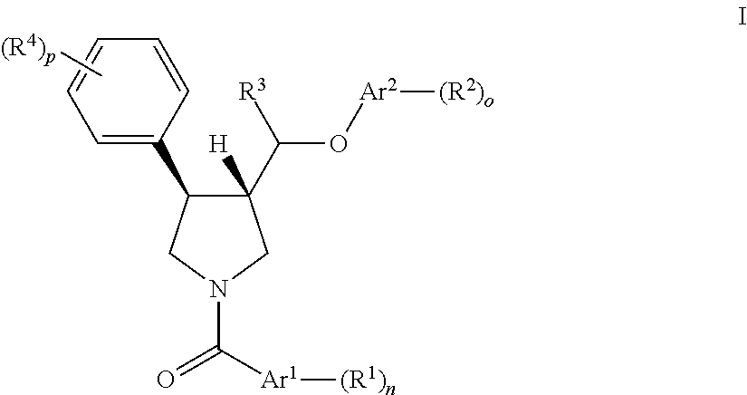Pyrrolidine aryl-ether as NK3 receptor antagonists