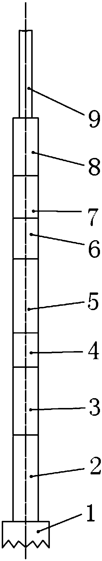 A string structure for enhancing the horizontal extension capability of coiled tubing drilling