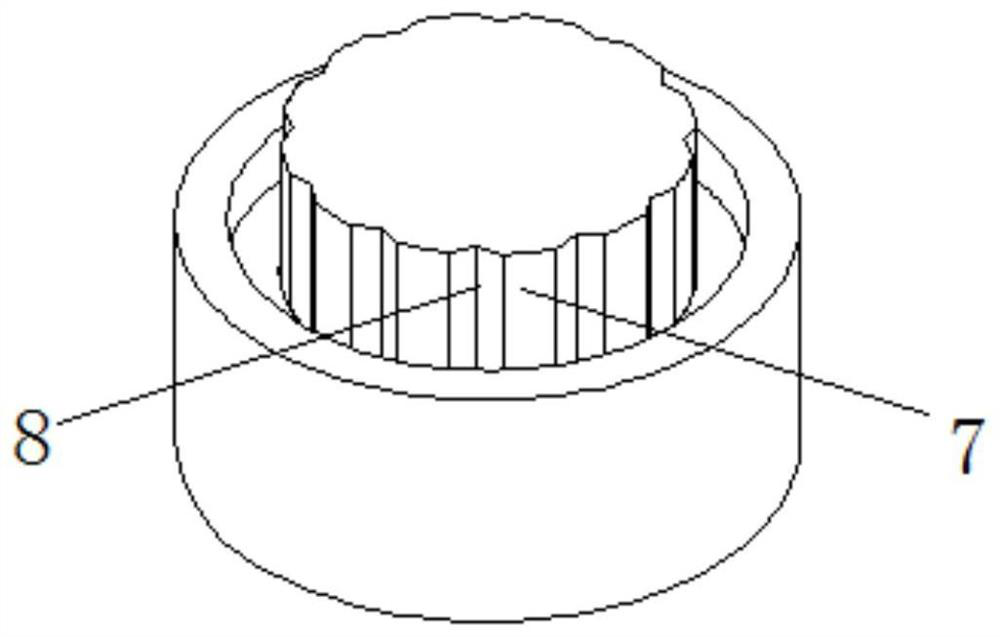 Variable valve distribution camshaft of engine