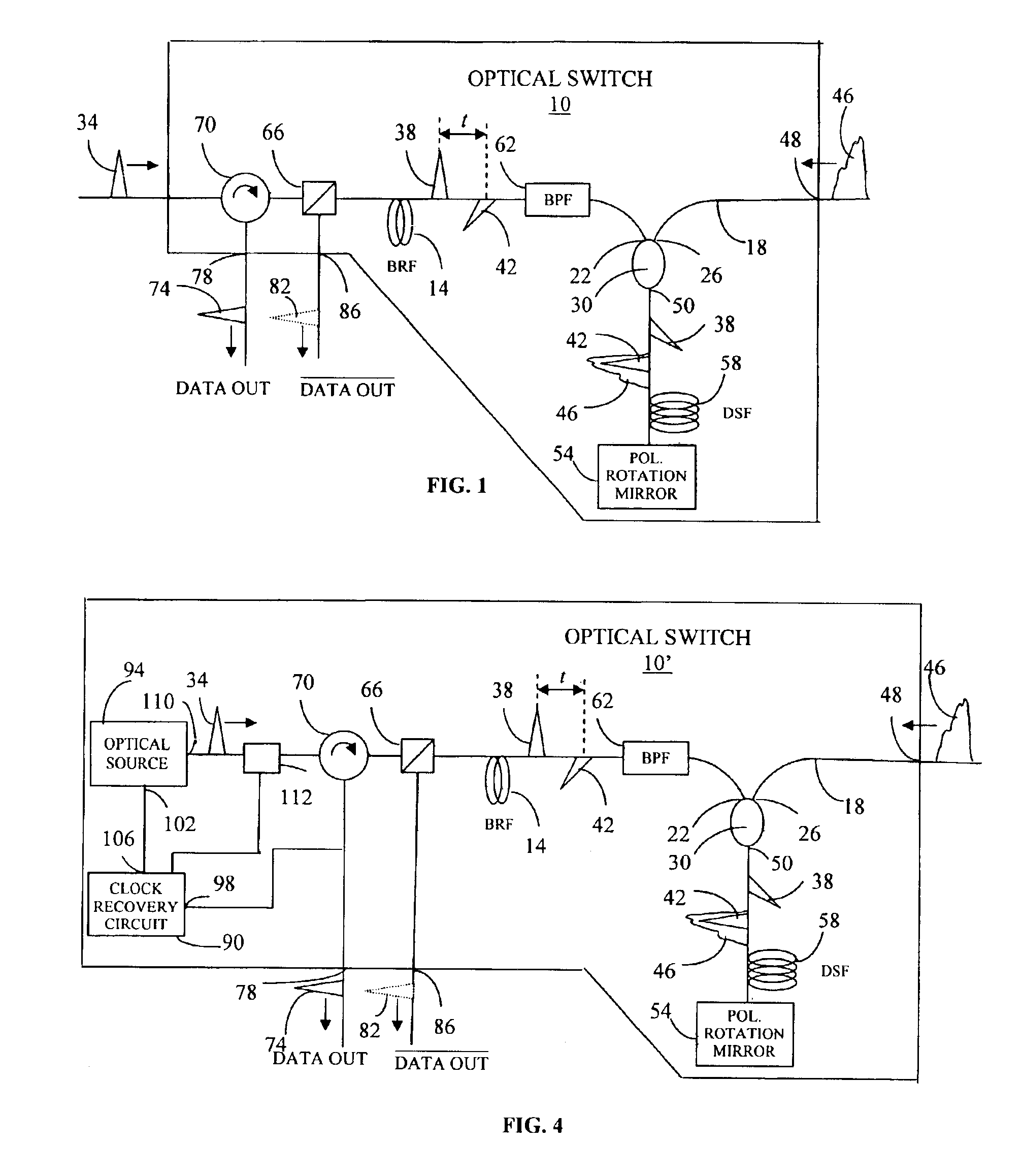 Polarization-stabilized all-optical switch