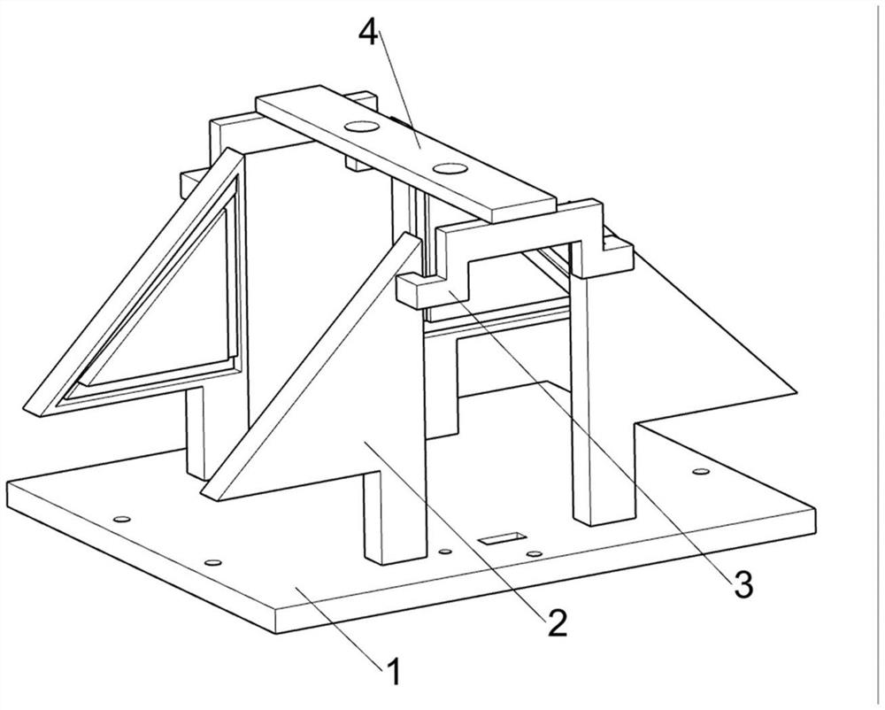 A marine water divider processing device capable of cleaning pig iron powder powder