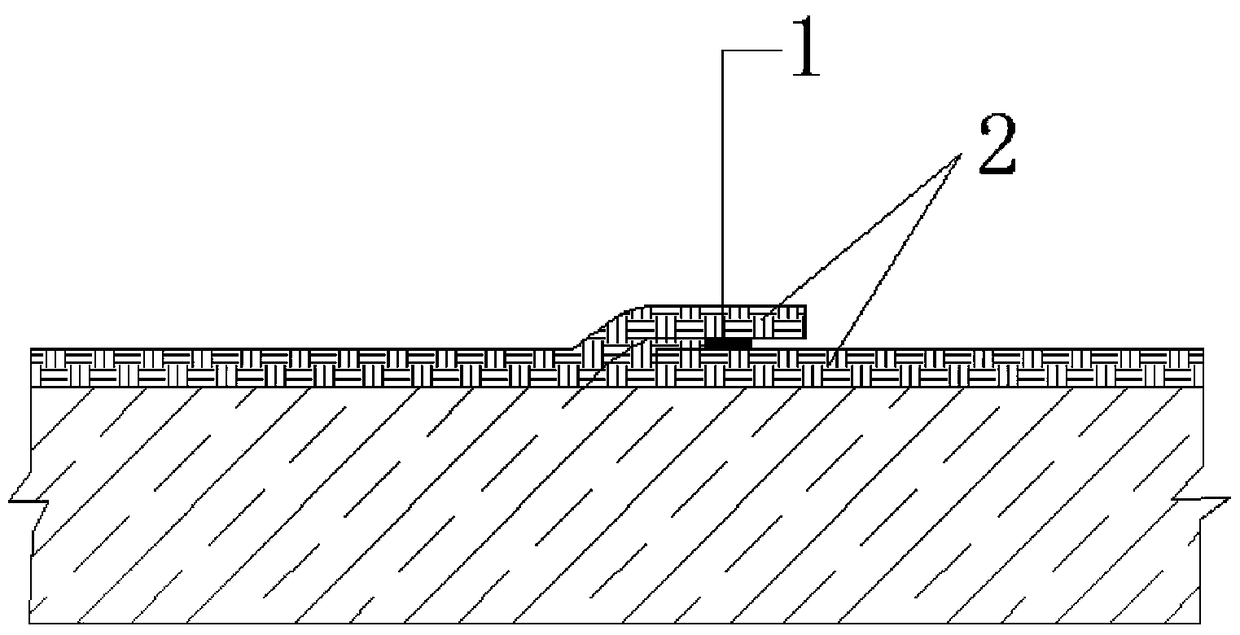 Cement for lap joint of bentonite waterproof blanket and preparation method thereof