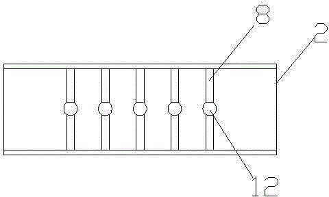 Dust exhaust apparatus of yarn drum group