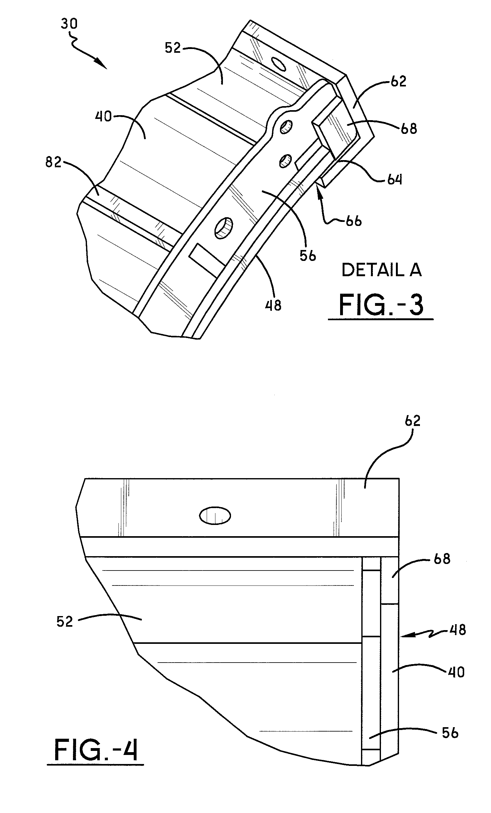 Method and apparatus for attaching a moldboard to a moldboard frame