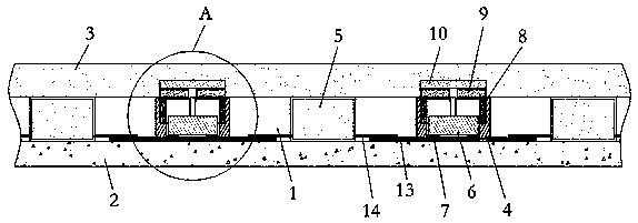 Device for preventing displacement of deep vein catheter during blood purification