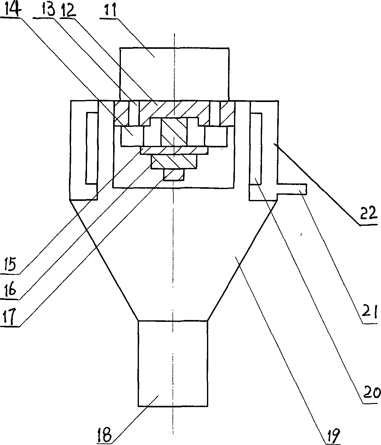 Kneading extruding and granulating equipment