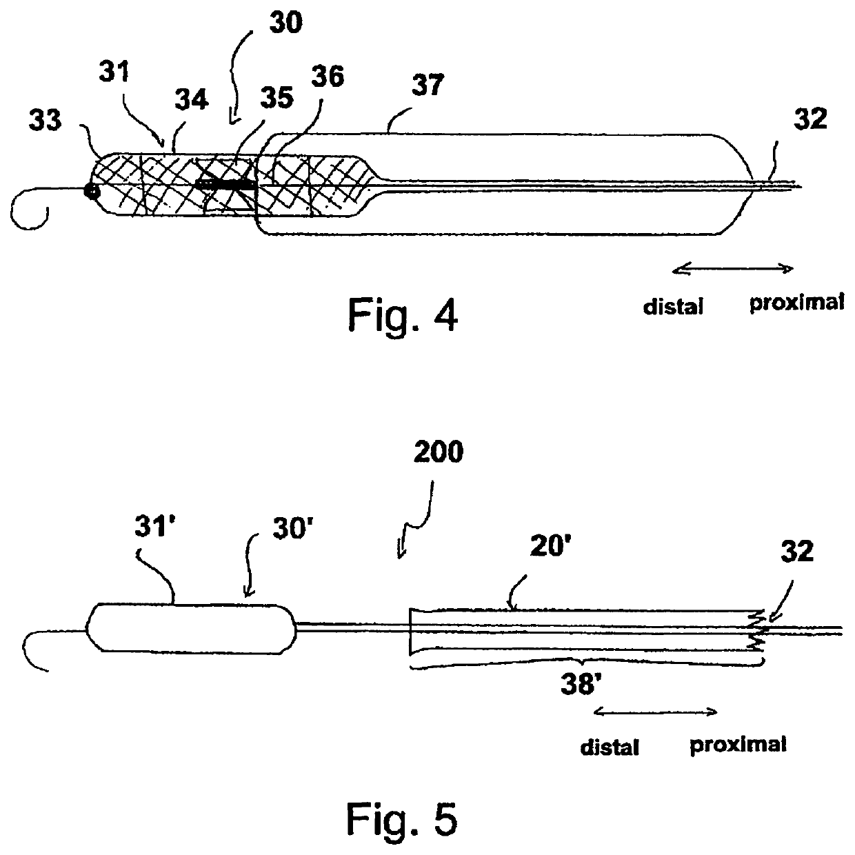 Sheath device for inserting a catheter