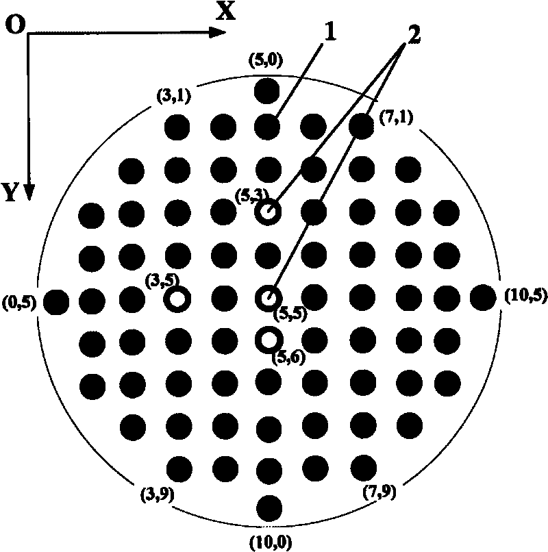 Antenna deformation measuring method