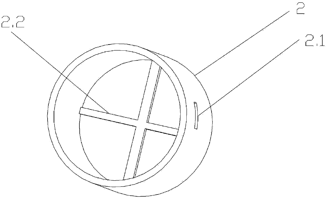 A straw briquetting device for adjusting the molding size