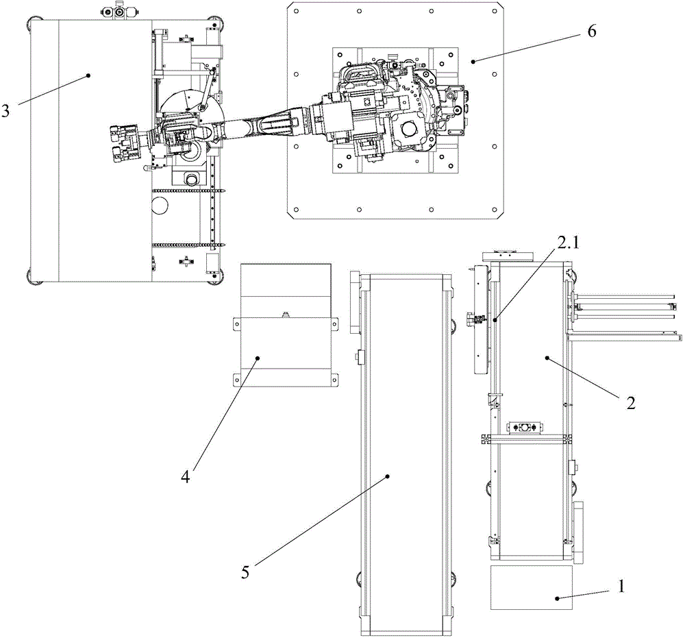 Automatic plate machining device for customizing furniture