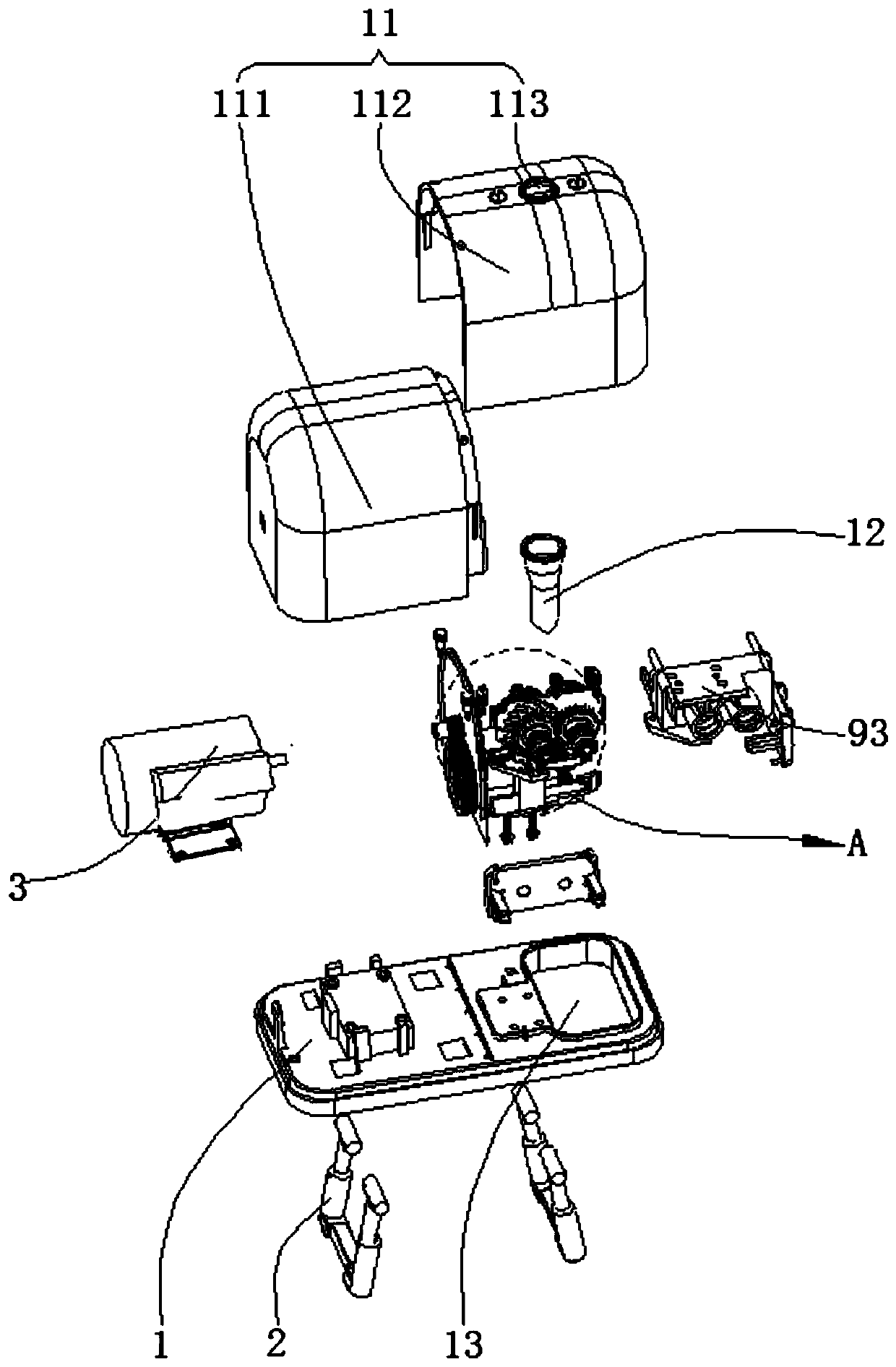 One-step forming scallion shredder