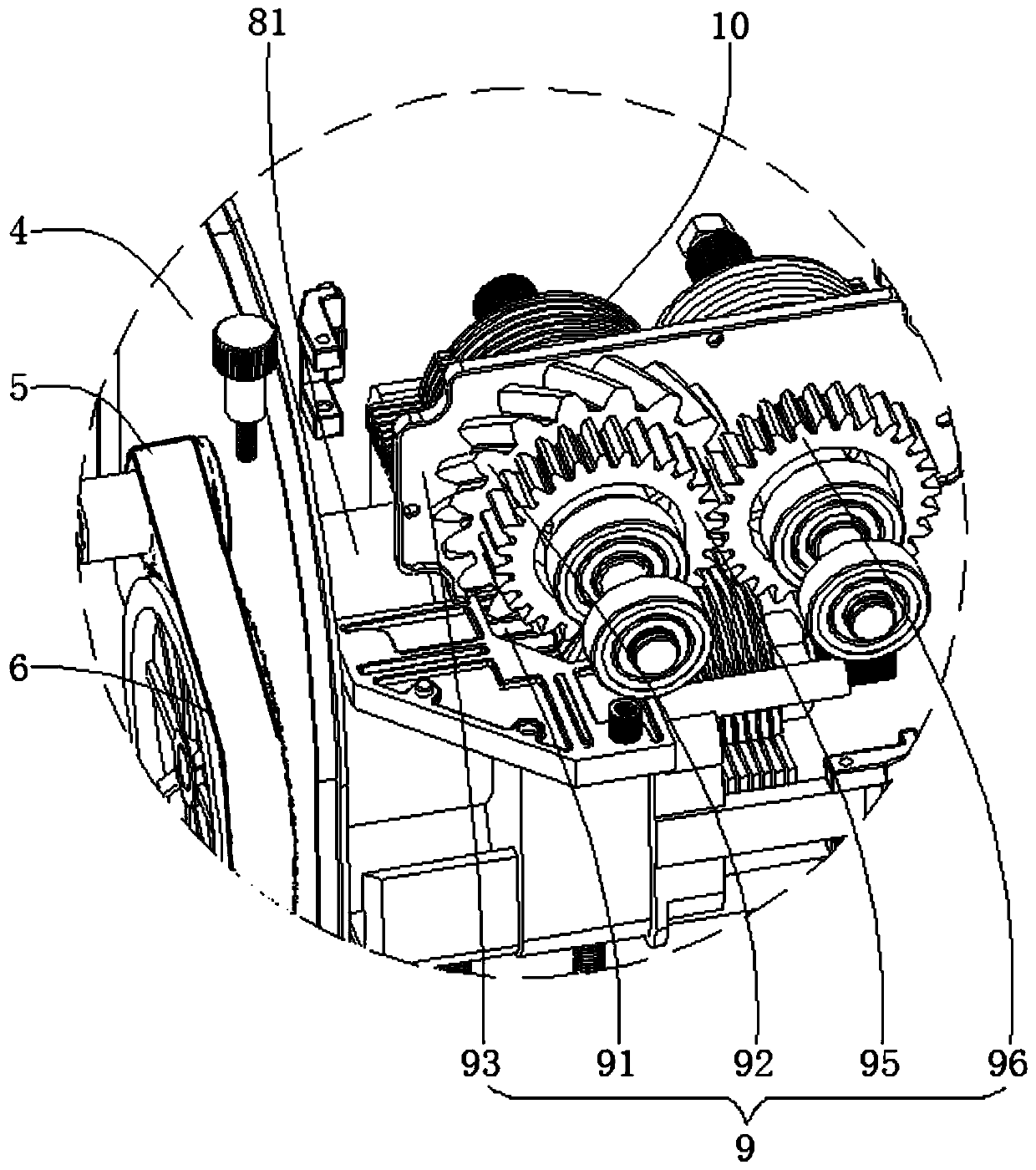 One-step forming scallion shredder