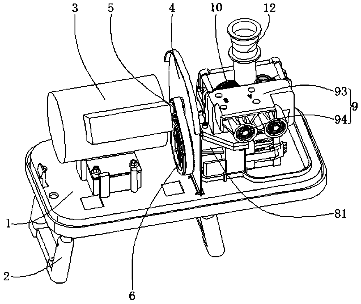 One-step forming scallion shredder