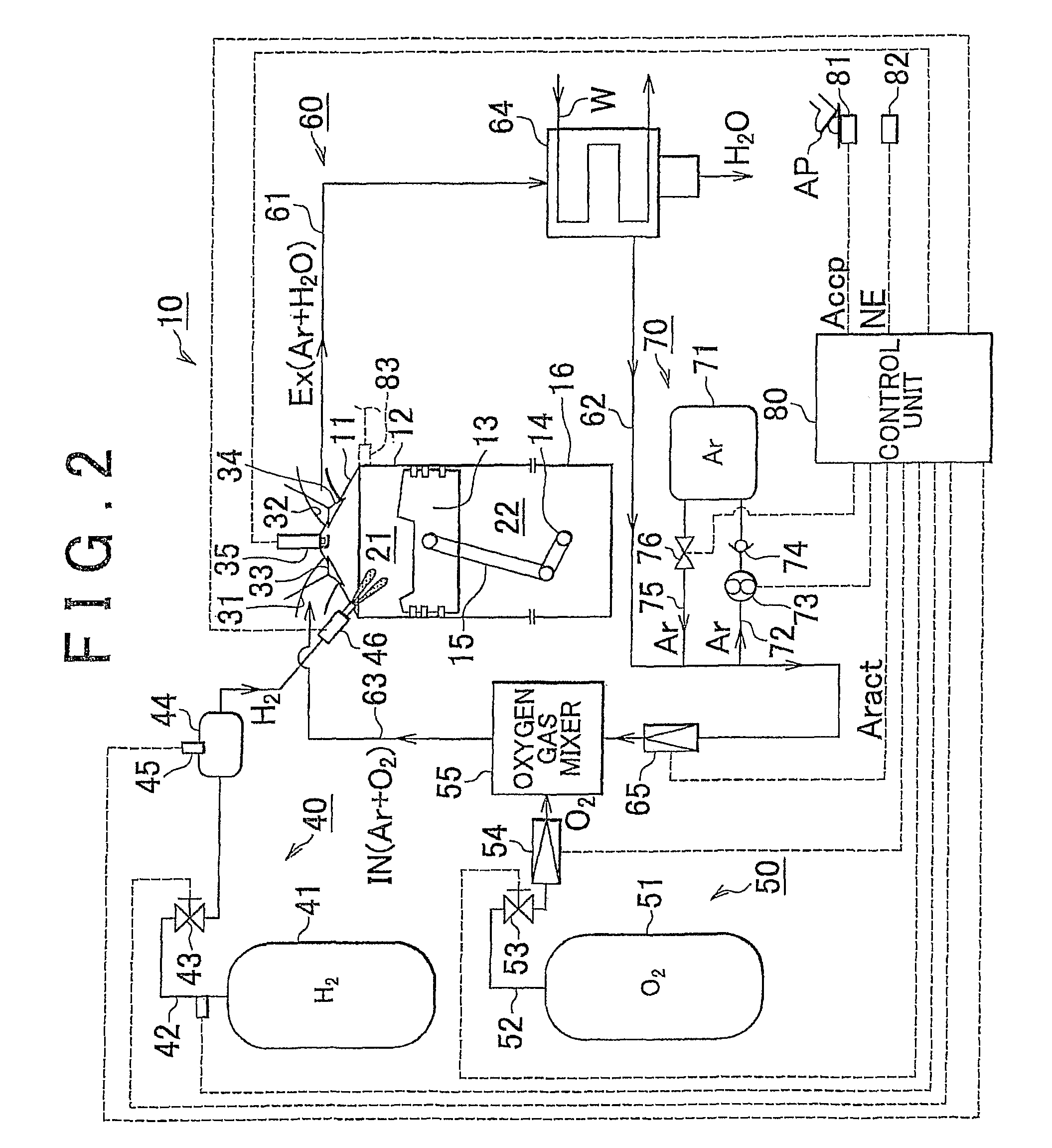 Internal combustion engine and control method thereof