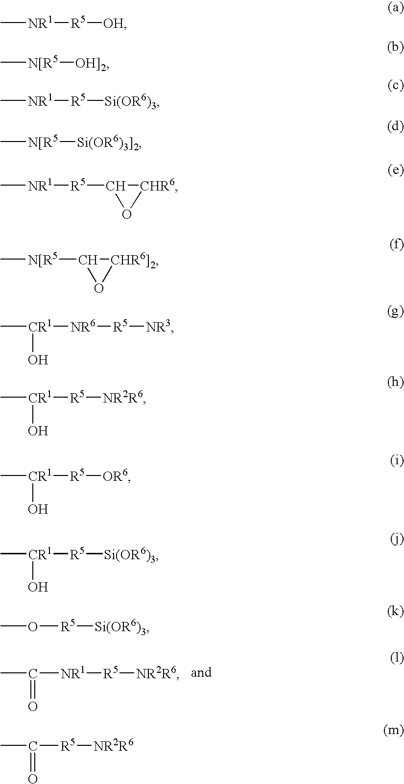Modified polymers and compositions containing the same