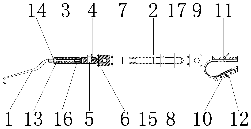 Operating retractor for general surgery