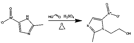Metronidazole production method