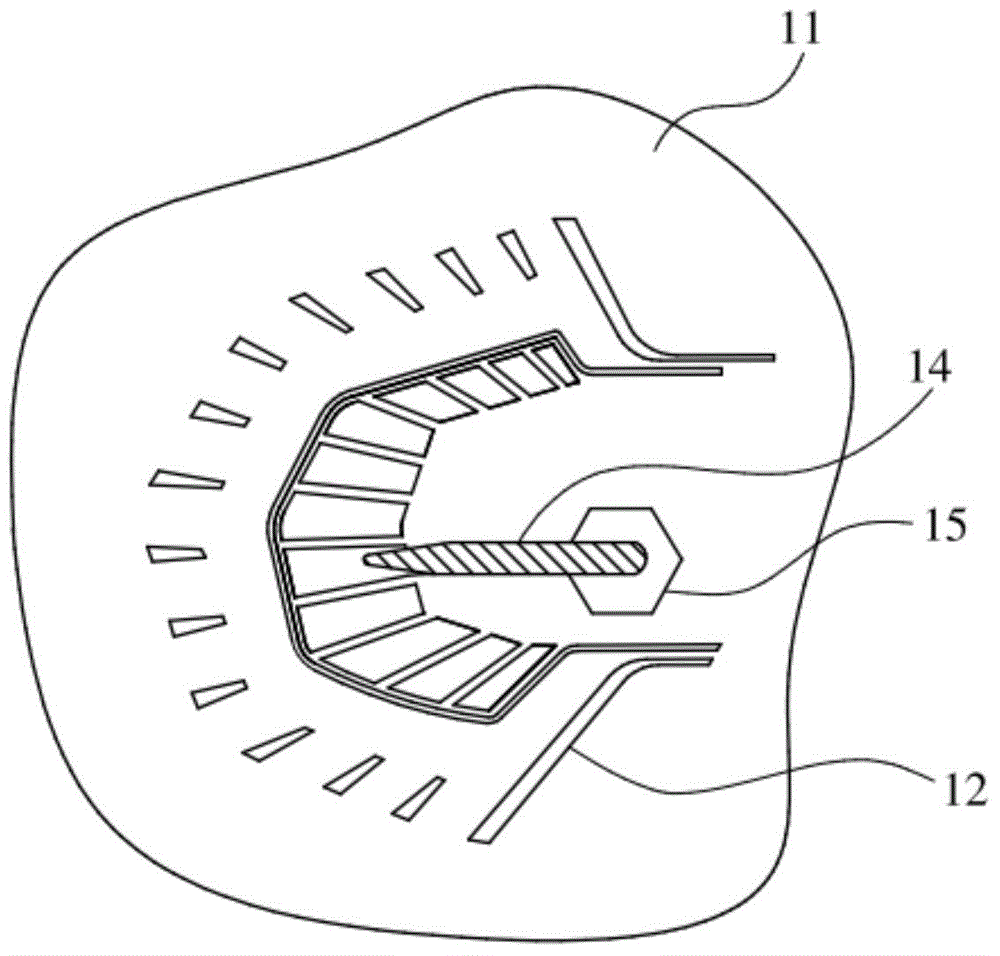 Light-leaking-preventing instrument pointer structure