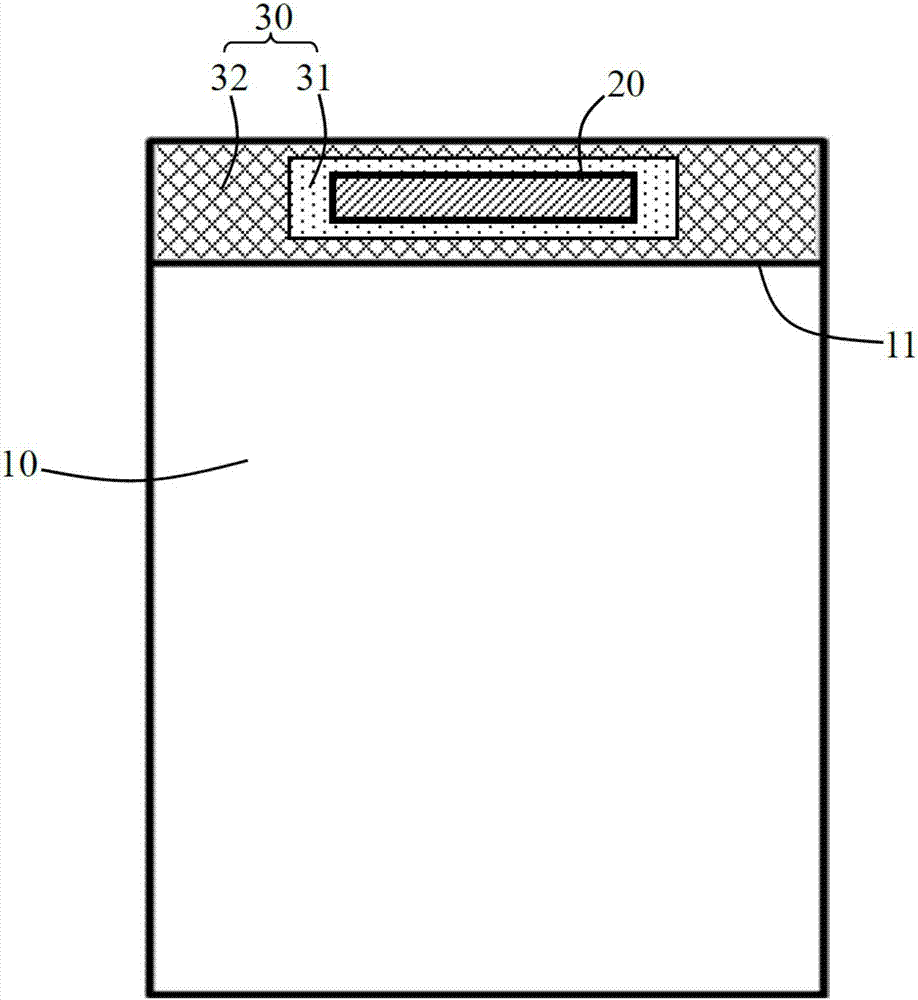 Bonding structure, flexible screen body with bonding structure and manufacturing method thereof