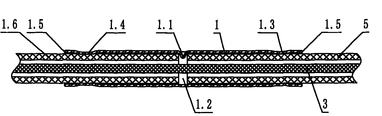 Rod group structure of tent rods and mosquito net rods