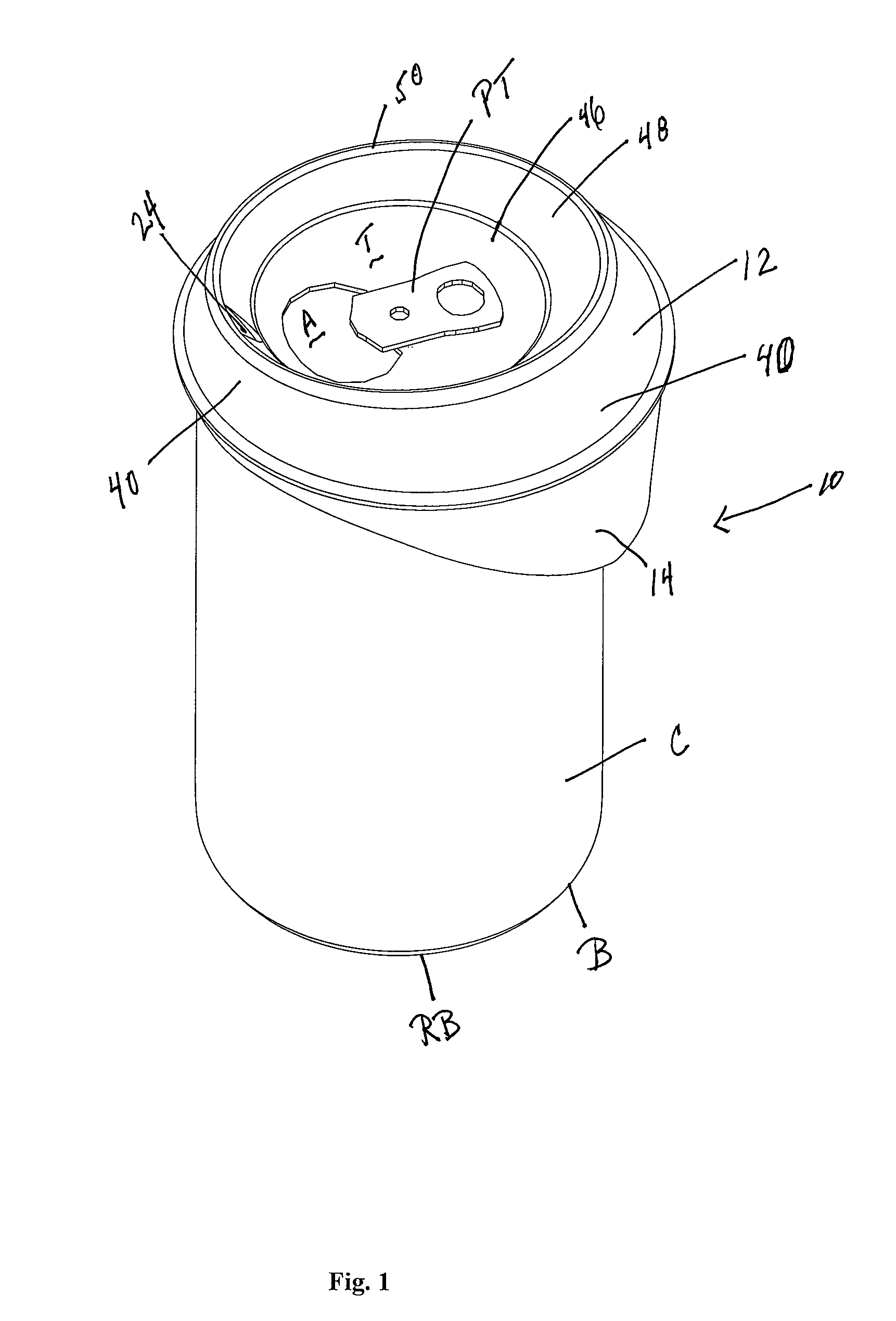 Container with liquid for attachment to and mixing with poured liquid of conventional can