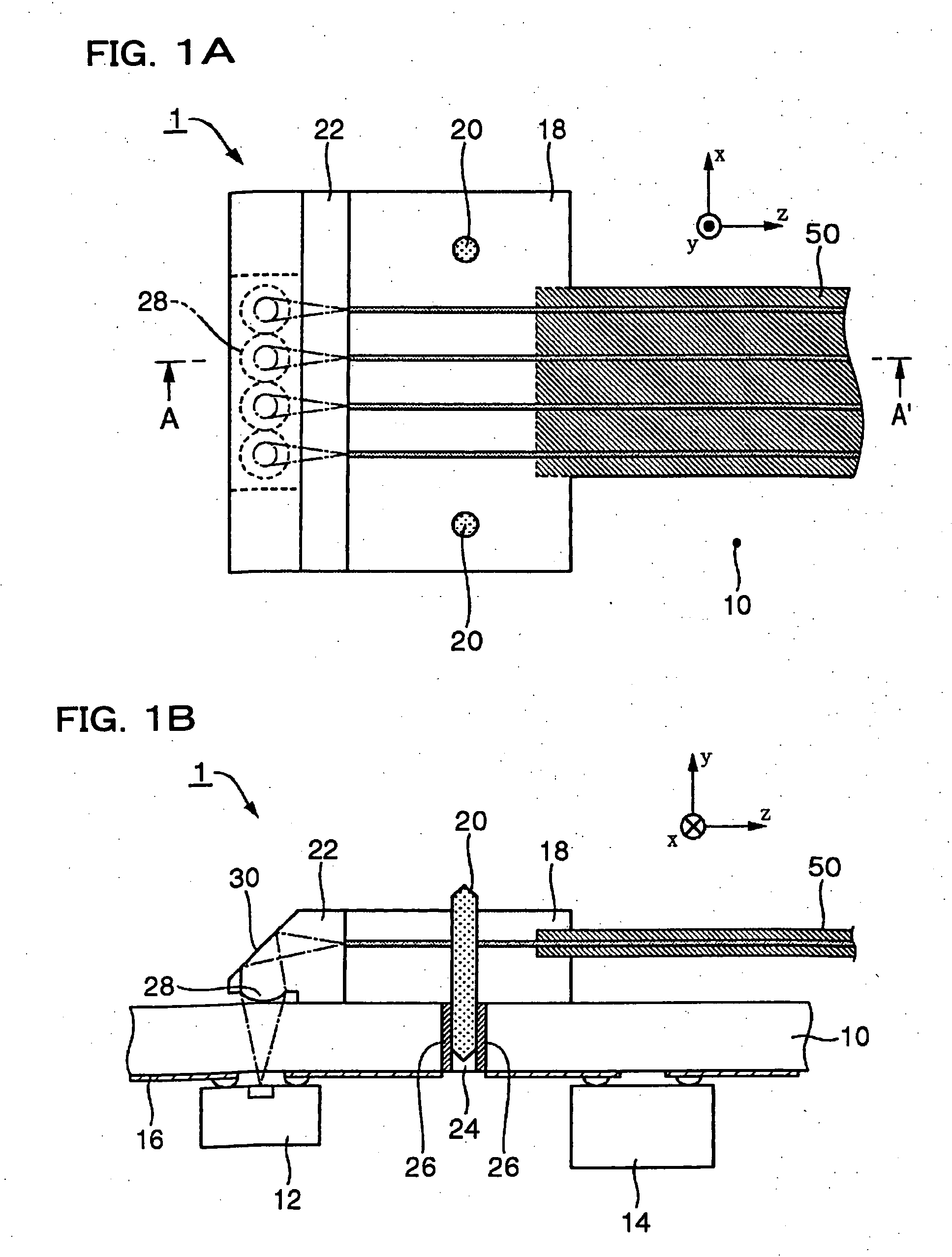 Optical module and method of manufacturing the same, and hybrid integrated circuit, hybrid circuit board, electronic apparatus, opto-electricity mixed device, and method of manufacturing the same