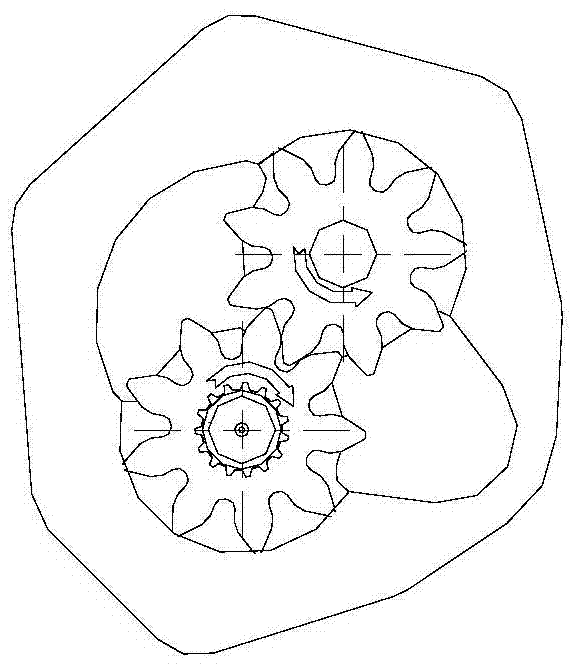 A lubricating oil pump with optimized axial clearance