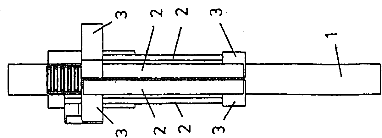Inductor for inductor hardening of metal, rod-shaped toothed racks
