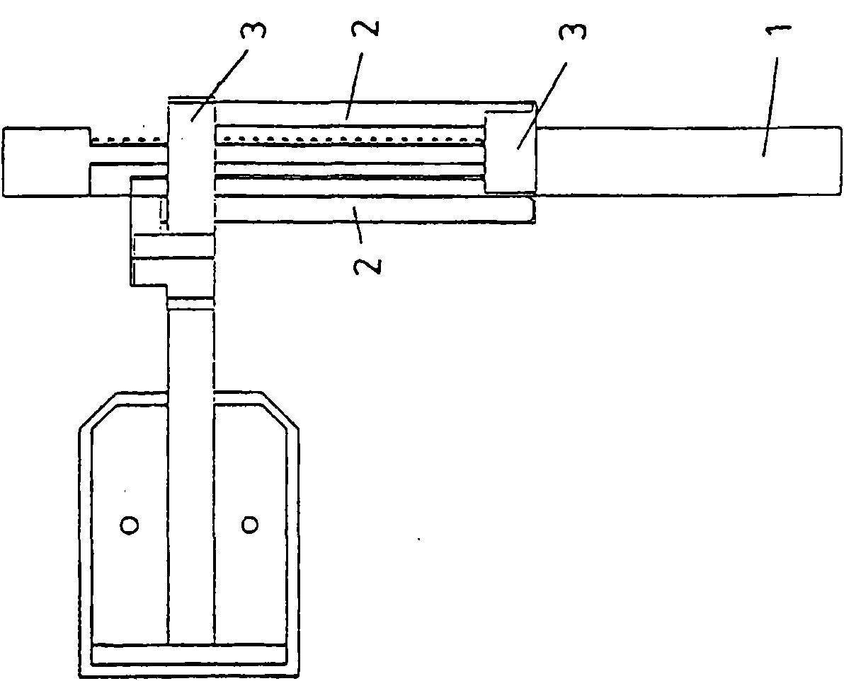 Inductor for inductor hardening of metal, rod-shaped toothed racks