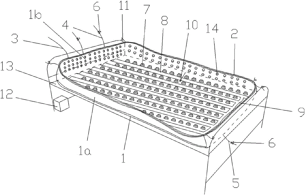 Patient care bed